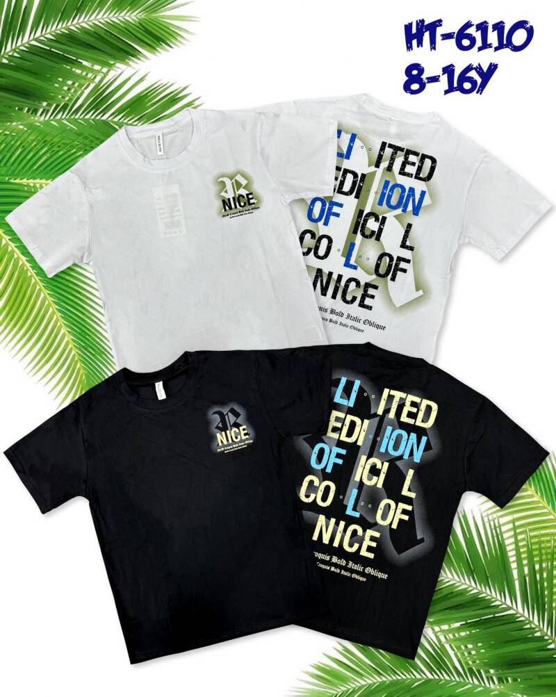 Bluzki chłopięce. Roz 8-16, Mix Kolor Paczka 5 szt. 1